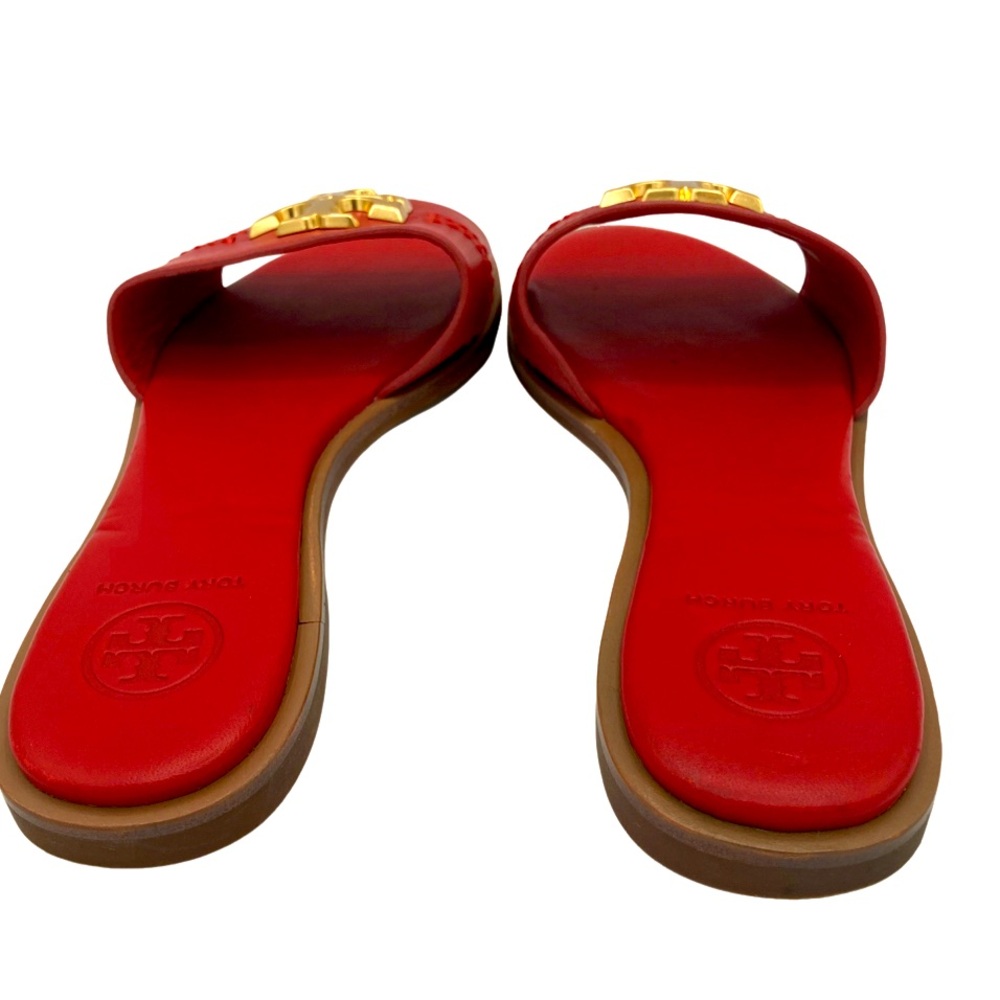 NWOB Tory Burch Everly Red Slides - Sz. 6.5 - Picture 5 of 7